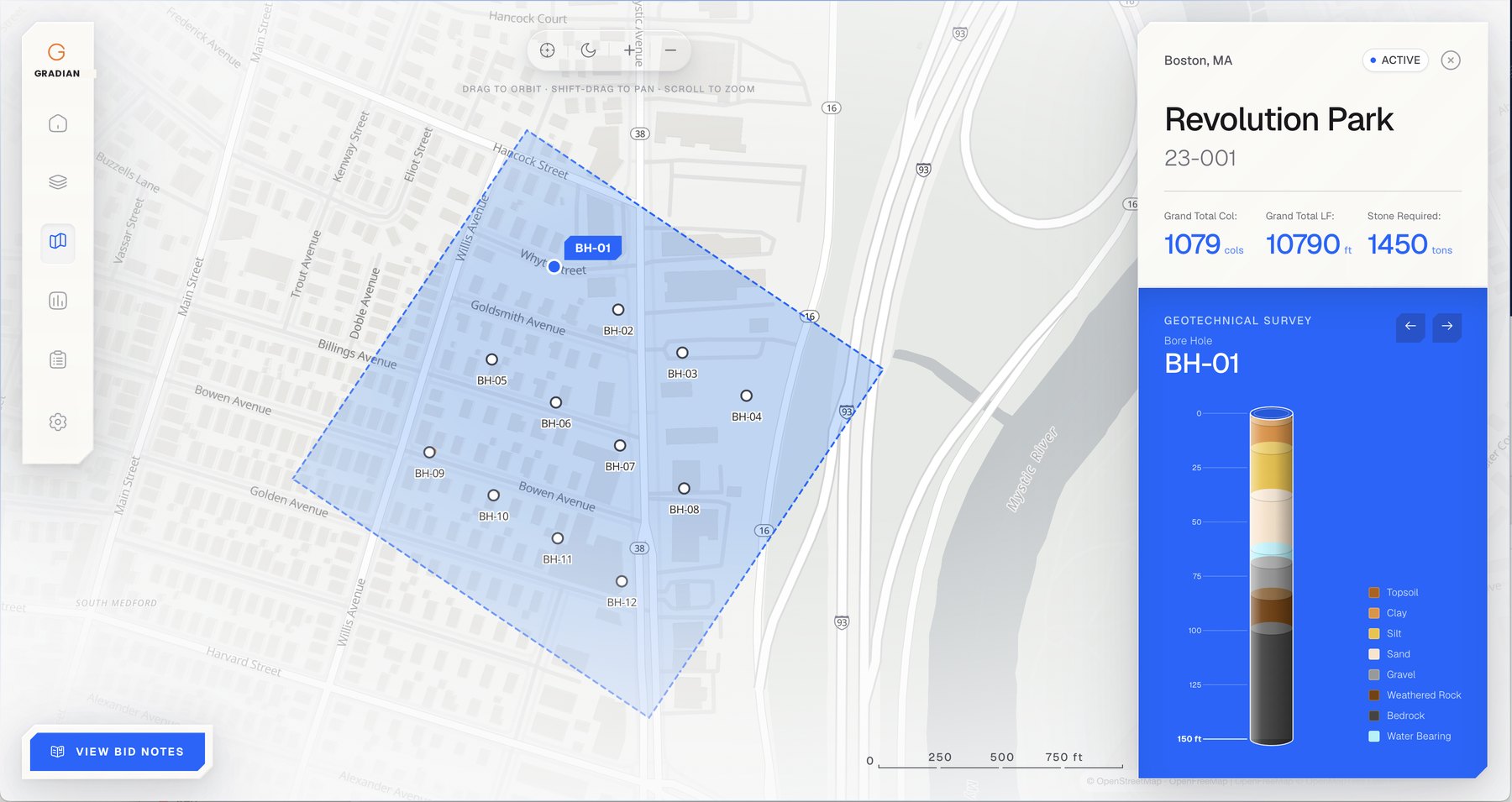 Map view